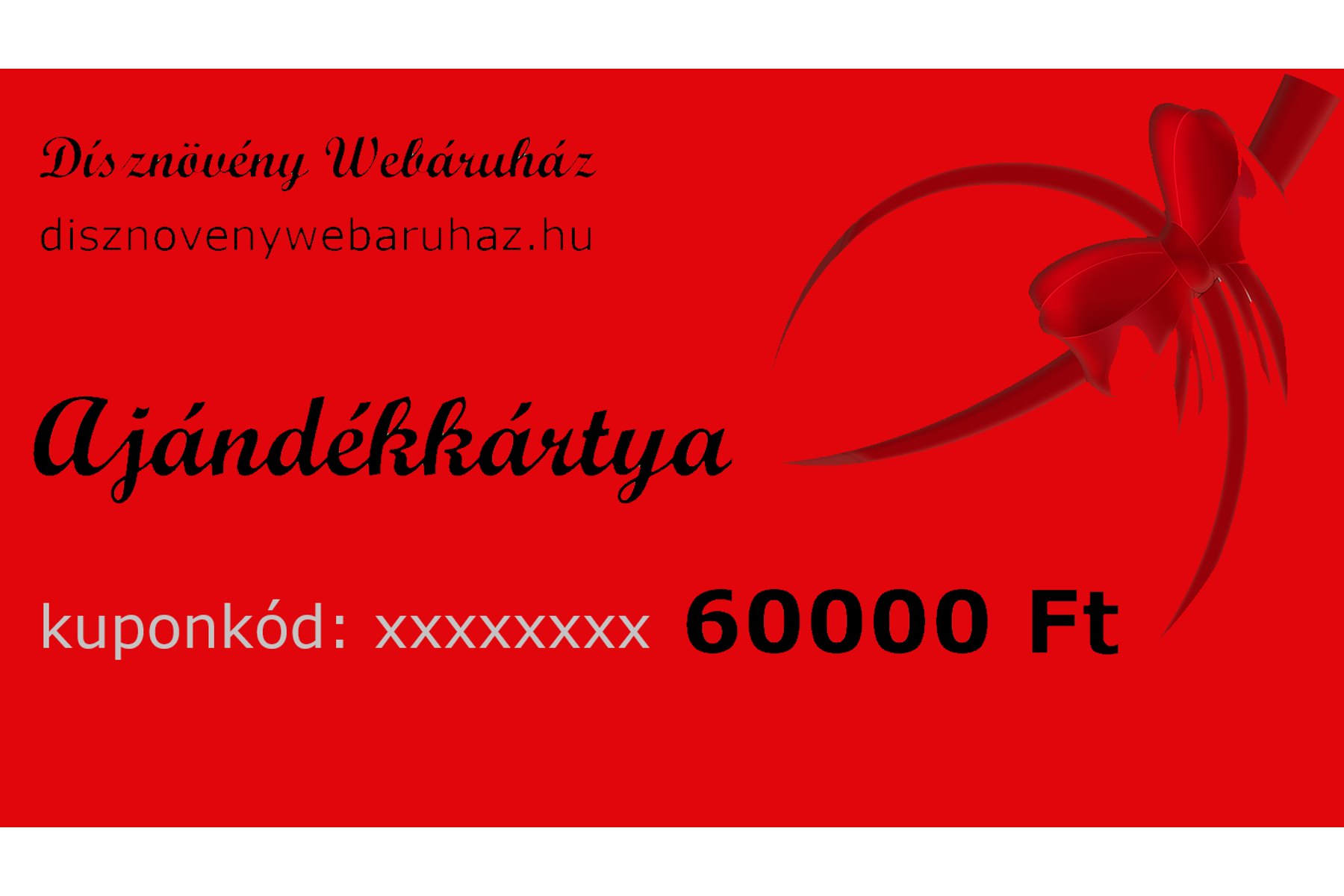 Image of RUBIN díszkerti ajándékkártya