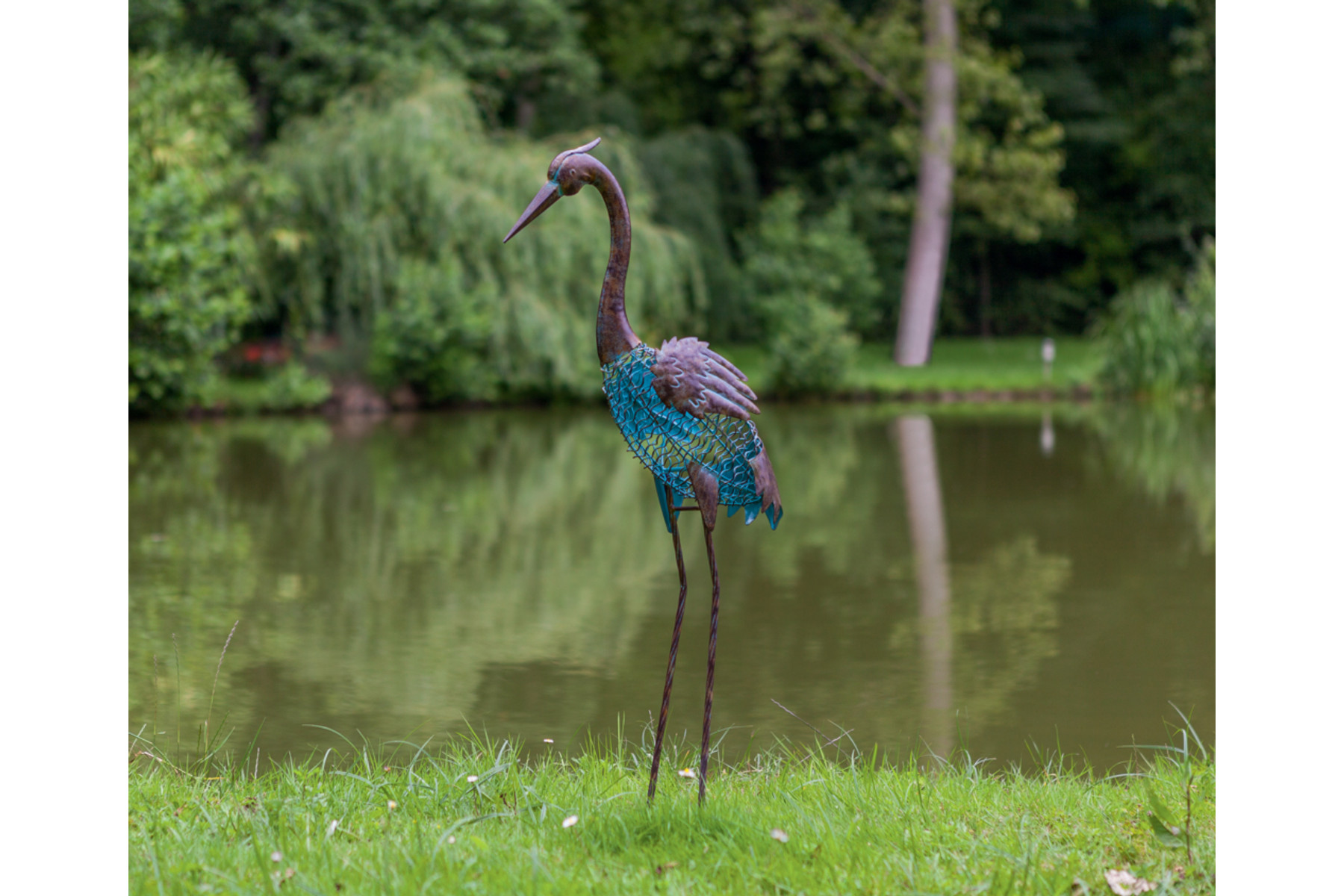 Image of HERON / kócsag - díszkerti figura
