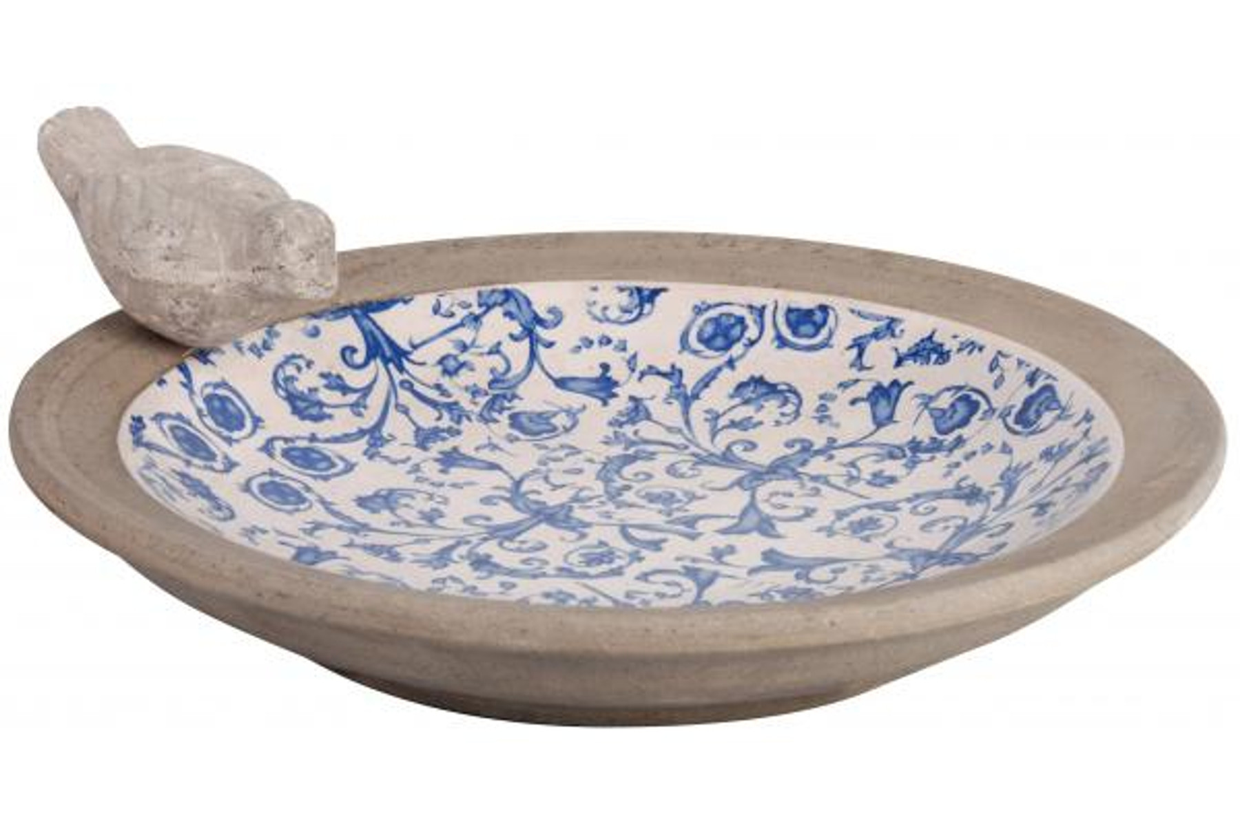 Image of Kerámia madáritató - díszkerti figura