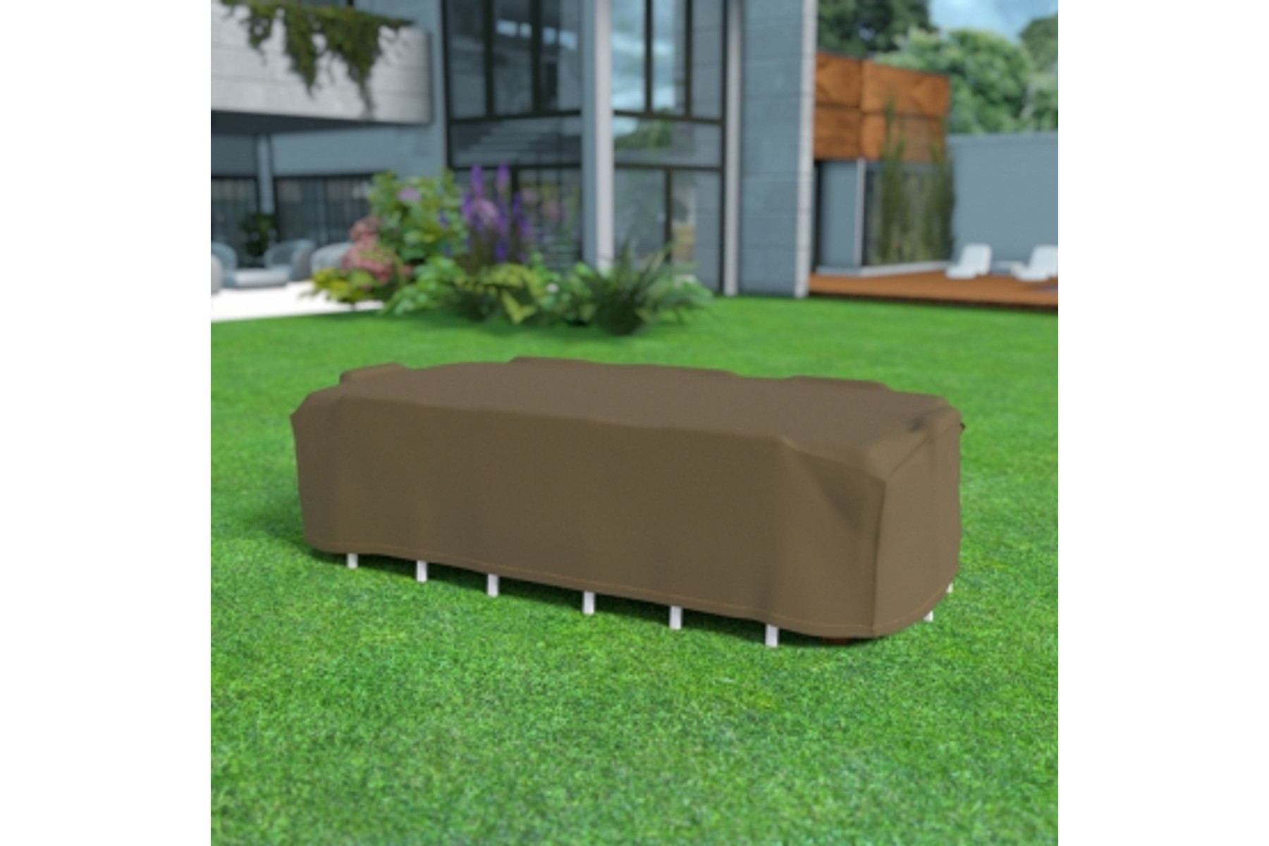 Image of Bútortakaró - asztal és 8 szék - COVERTOP