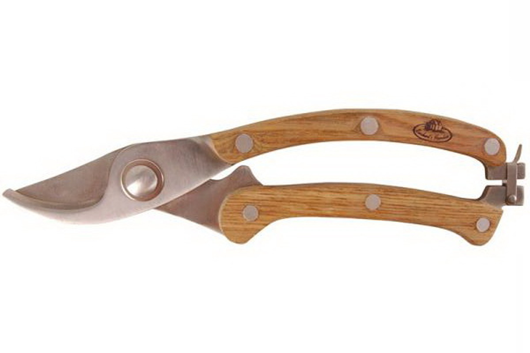 Image of Esschert Design metszőolló | acél | fanyelű | 20 cm hosszú