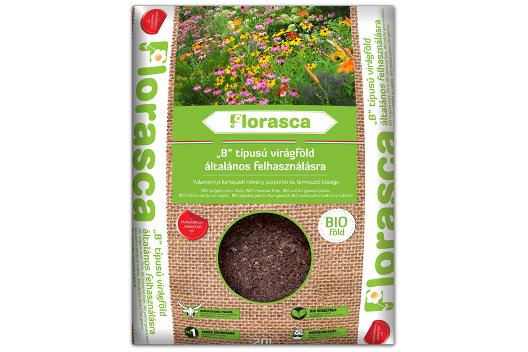 Image of Általános Florasca biovirágföld - 10l