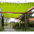 Árnyékoló és esővédő vitorla - négyzet alakú (zöld)