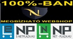 100 %-ban megbízható webshop netplaza logo