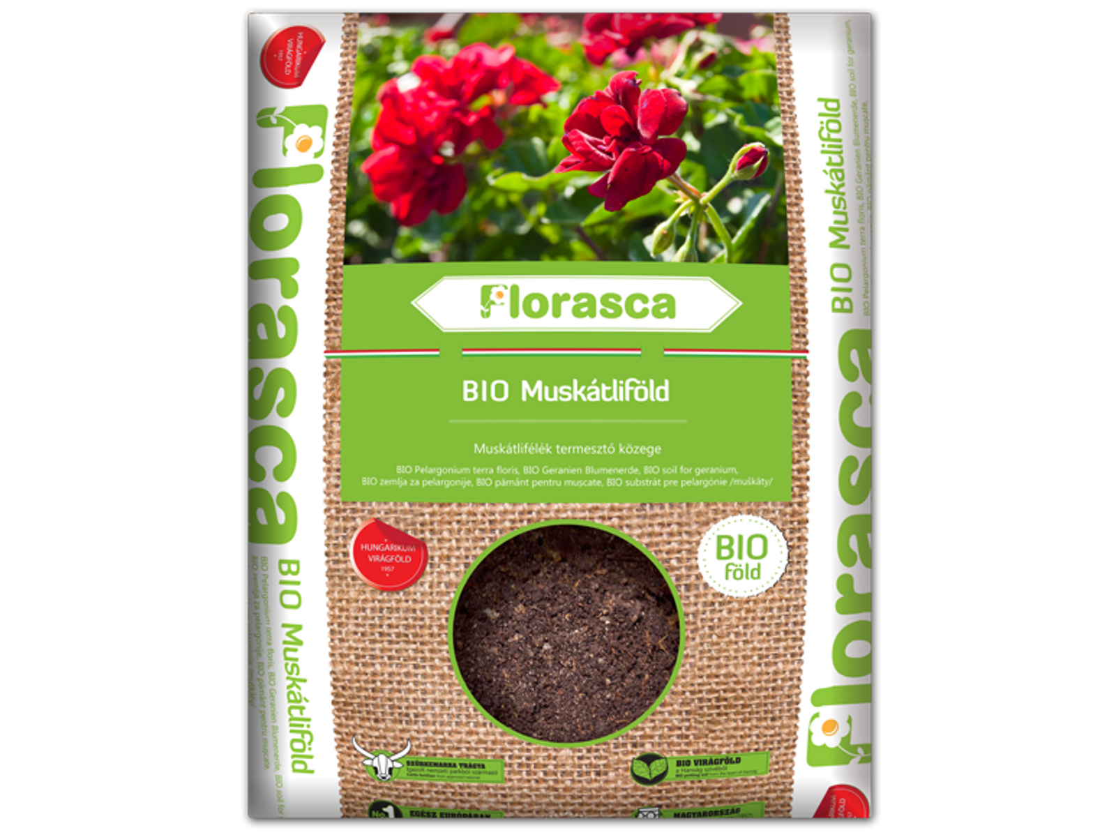Florasca biomuskátliföld | 10 liter