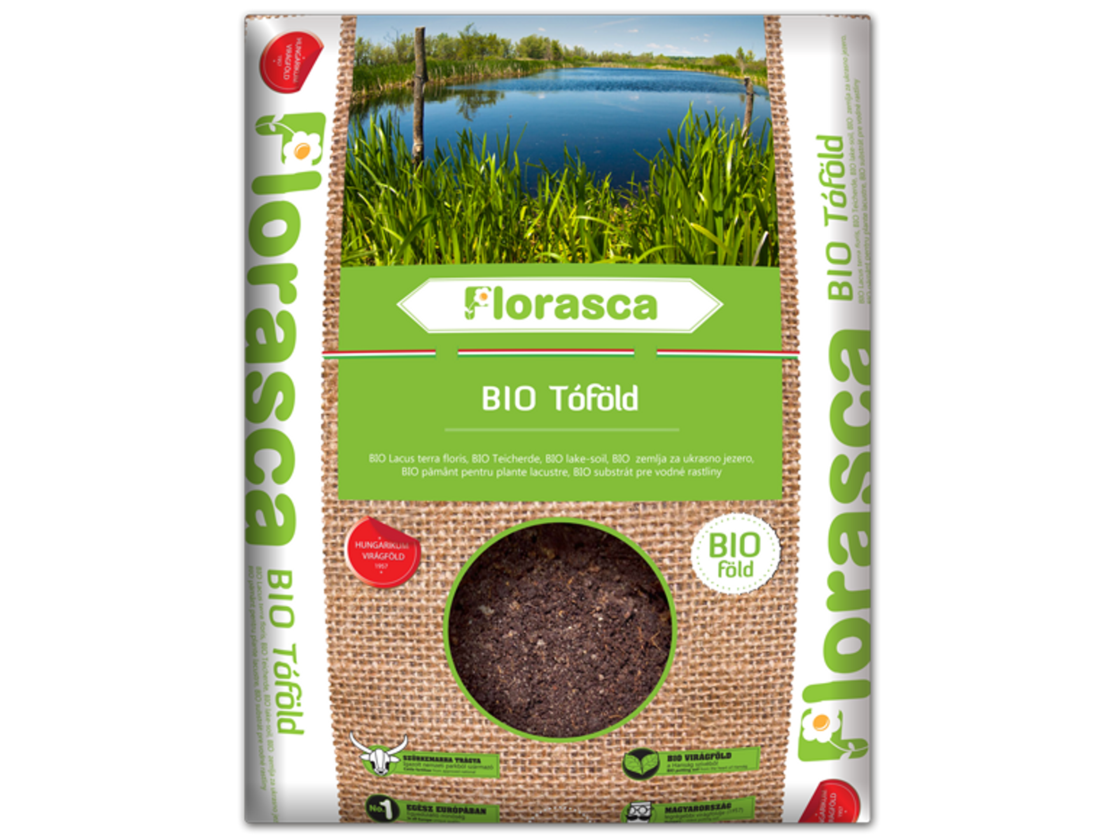 Florasca biotóföld - 40 liter