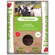 Florasca komposztált bio-szürkemarhatrágya - 40l